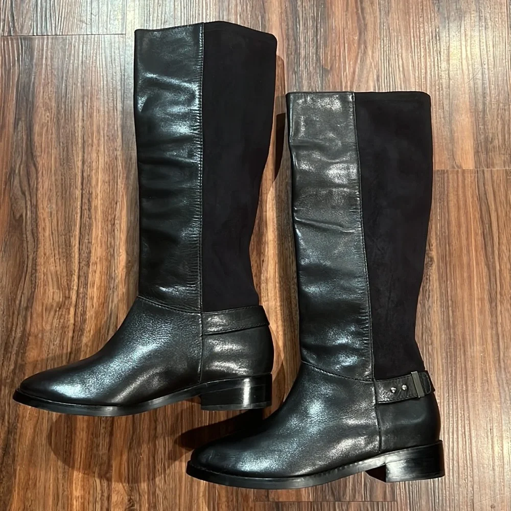 NWOT Cole Haan Adler Leather/Suede Boots